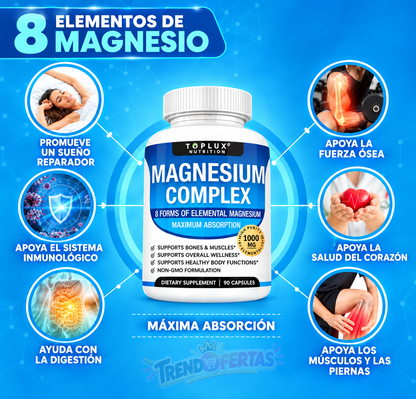 MAGNESIO COMPLEX 90 CAPSULAS