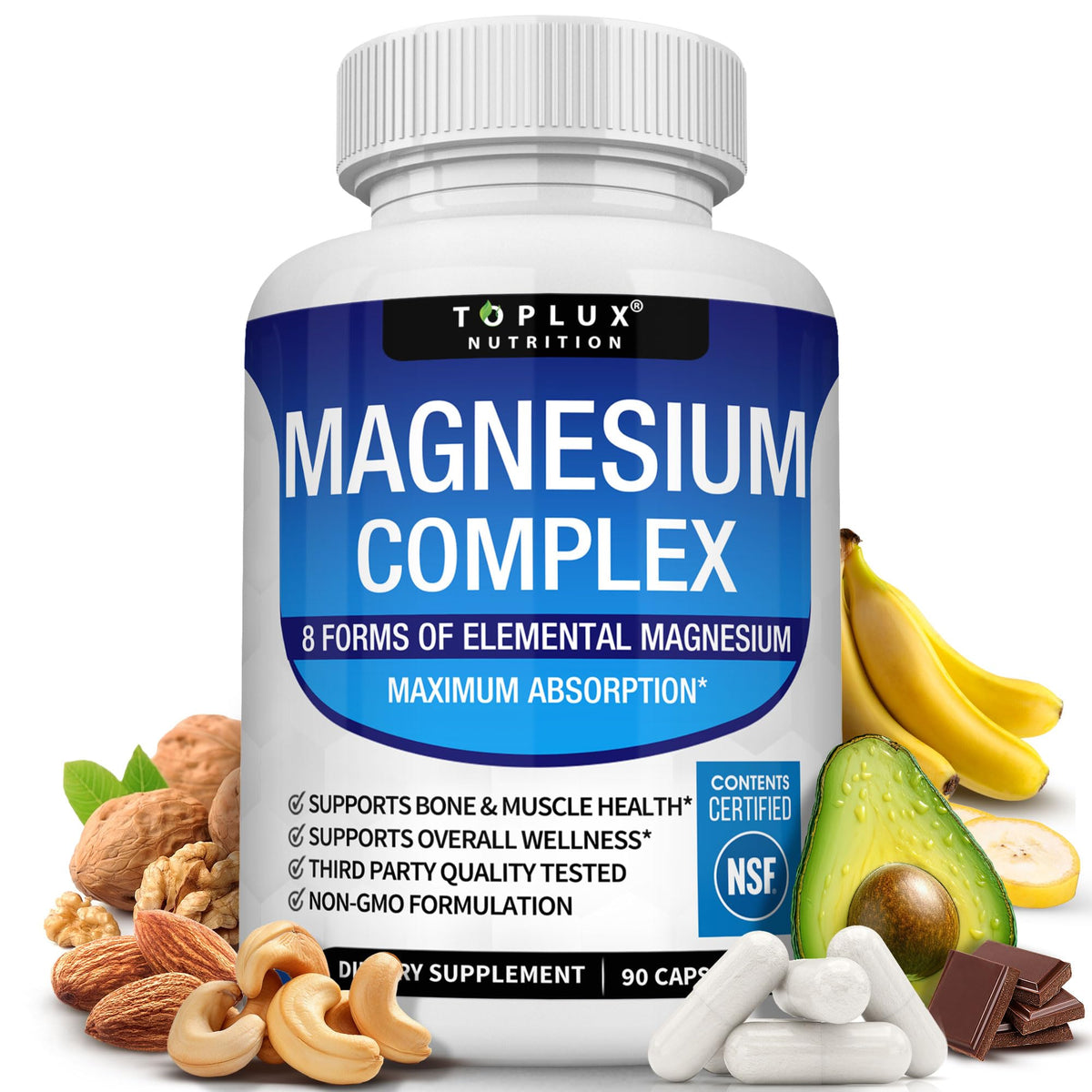 MAGNESIO COMPLEX 90 CAPSULAS – TREND OFERTAS